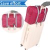 4PCS Foldable Travel Duffel Bag Tote Carry on Luggage Bag Spirit Airlines Personal item Sports Gym Bag Water Resistant Weekender Overnight Bags for Women and Men (Mix Colors) - Image 2