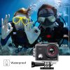 AKASO EK7000 Pro 4K30fps Action Camera with Touch Screen EIS 131ft Waterproof Camera Remote Control 5X Zoom Underwater Camera with Helmet Accessories Kit (with 128GB MicroSD Card) - Image 5