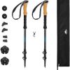 Cascade Mountain Tech Trekking Poles - Carbon Fiber Walking or Hiking Sticks with Quick Adjustable Locks