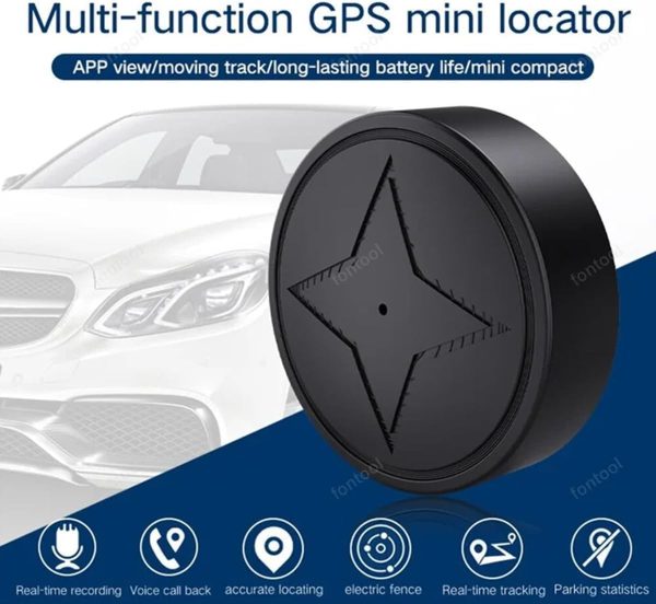 GPS Tracker for Vehicles, No Subscription, GPS Strong Magnetic Vehicle Anti-Lost Tracker, Smallest GPS Tracker Locator Real Time, Anti-Theft Micro GPS Tracking Device with Free App, 2024 Upgraded - Image 2