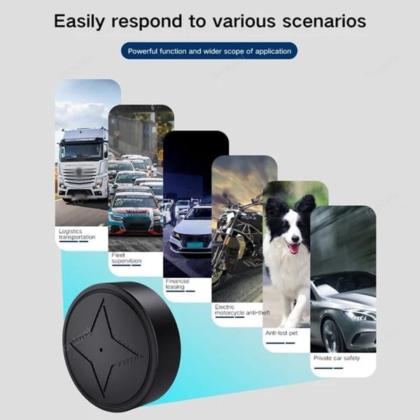 GPS Tracker for Vehicles, No Subscription, GPS Strong Magnetic Vehicle Anti-Lost Tracker, Smallest GPS Tracker Locator Real Time, Anti-Theft Micro GPS Tracking Device with Free App, 2024 Upgraded - Image 3