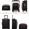 LOVEVOOK Carry On Luggage 22x14x9 Airline Approved, 20 Inch Softside Suitcases with Wheels, Lightweight Spinner Carry on Suitcase with TSA Lock, Water-Resistant Large Capacity Luggage for Travel - Image 9