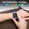 Smart Watch, Fitness Tracker with Heart Rate Monitor, Blood Oxygen, Sleep Tracking, 1.5 Inch Touchscreen Smartwatch for Android iOS Swimming Waterproof Pedometer Step Calories Tracker for Women Men - Image 6