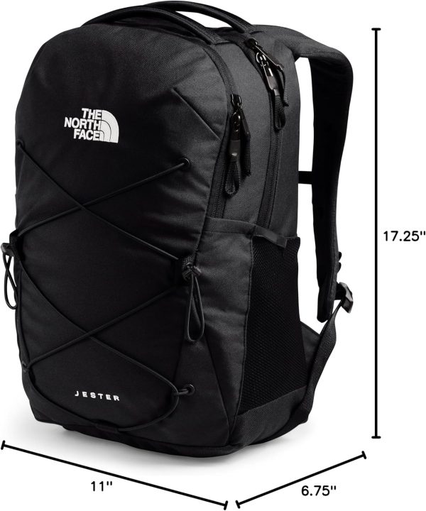 THE NORTH FACE Women's Jester Everyday Laptop Backpack, TNF Black-NPF, One Size - Image 8